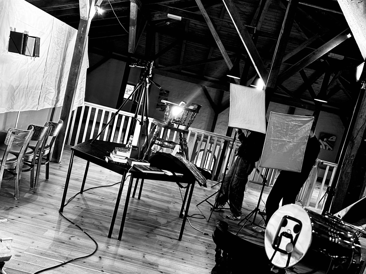 Filmset zum Dreh MinimalRegal by Natalie & Carsten Sterzenbach
